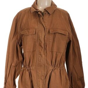 Women's Brown Utility Jacket